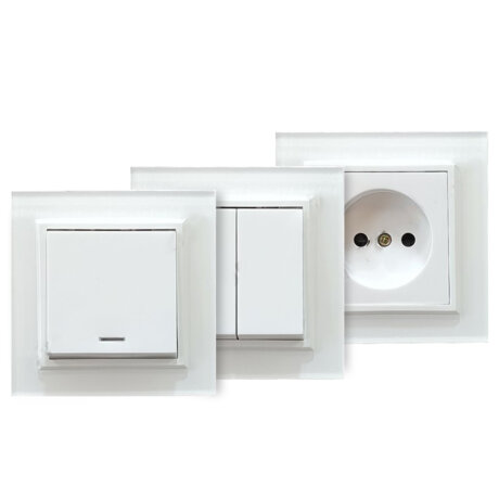 کلید و پریز پلکسی با کیفیت و مقاوم