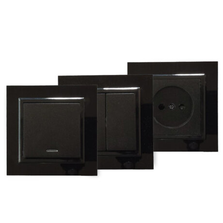 تصویر 2 از کلید و پریز پلکسی با کیفیت و مقاوم