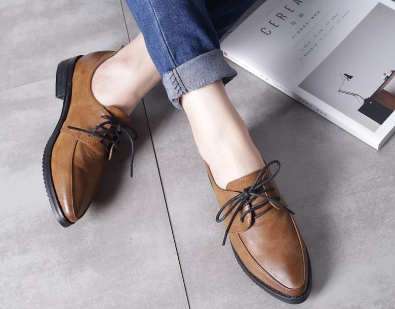 تصویر 2 از کفش چرم دخترانه شیک با طراحی و کیفیت متمایز