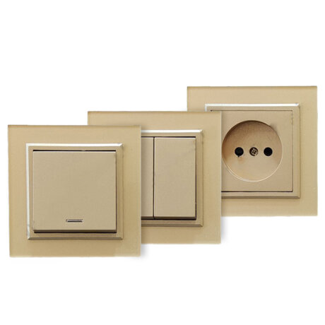 تصویر 4 از انواع کلید و پریز لوکس ایرانی ترکیبی از کیفیت و زیبایی