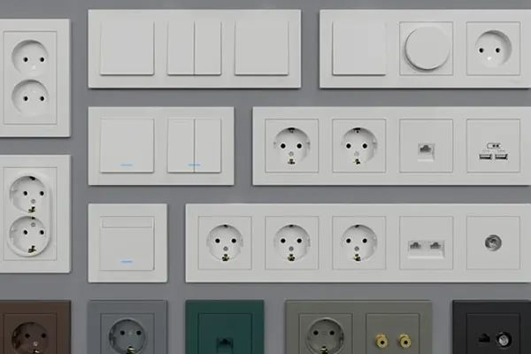 انواع کلید و پریز لوکس ایرانی ترکیبی از کیفیت و زیبایی