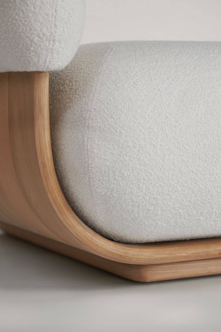 تصویر 1 از مبلمان چوب و زندگی با طراحی مینیمال و کاربردی