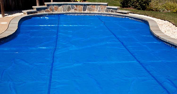 تصویر 4 از نایلون استخری برای جلوگیری از تبخیر و حفظ دمای آب