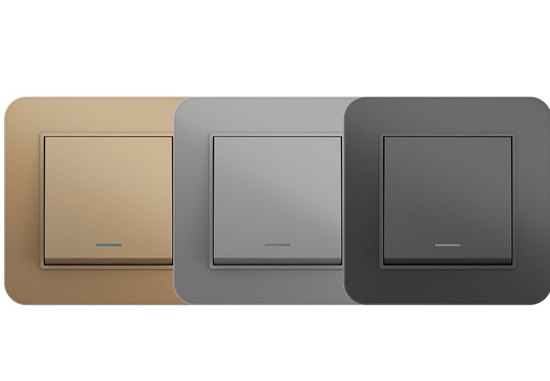 کلید و پریز دیواری توکار با استاندارد بین المللی ایمنی