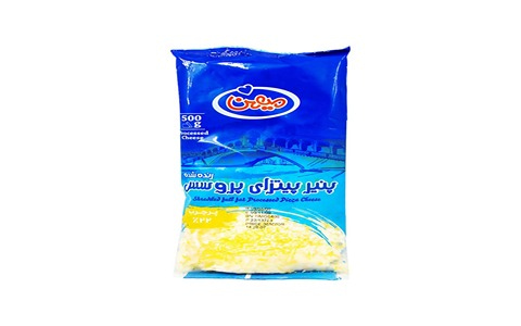 پنیر پیتزا پروسس میهن با ذوب پذیری کنترل شده