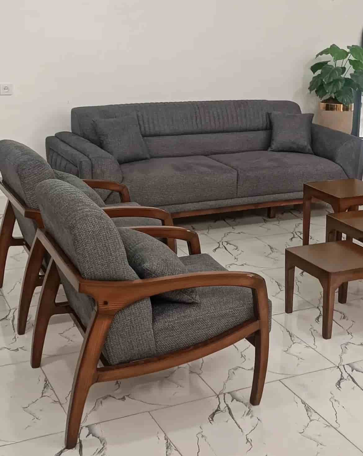 تصویر 1 از مبلمان سلامی لوکس برای سالن پذیرایی