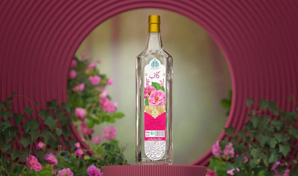 گلاب ممتاز کاشان از گل محمدی تازه کاشان