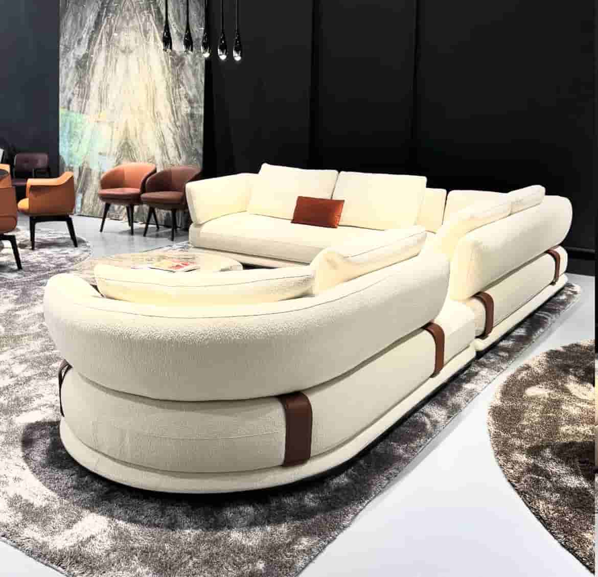 تصویر 4 از مبلمان چوبشار لوکس برای سالن پذیرایی