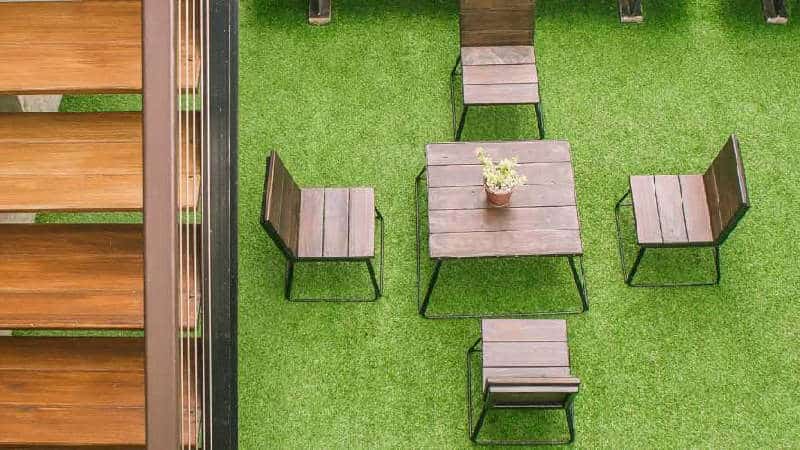 تصویر 2 از چمن مصنوعی تزئینی برای جلوه زیبا و مرتب
