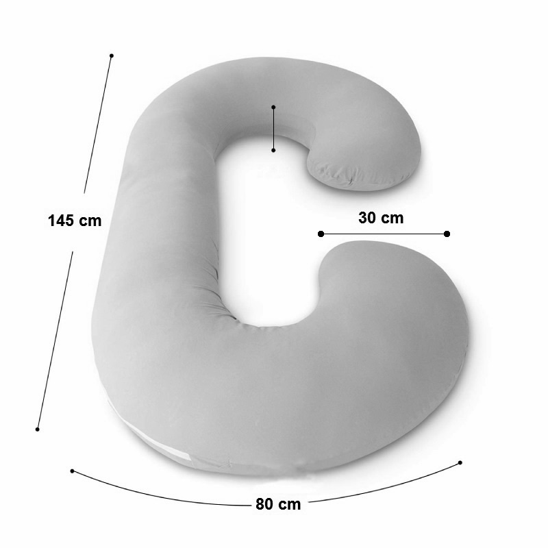 تصویر 1 از بالش خواب بارداری نرم با حمایت کامل بدن مادر