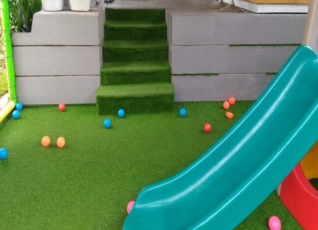 تصویر 1 از چمن مصنوعی فضای باز برای محیطی سبز و پایدار