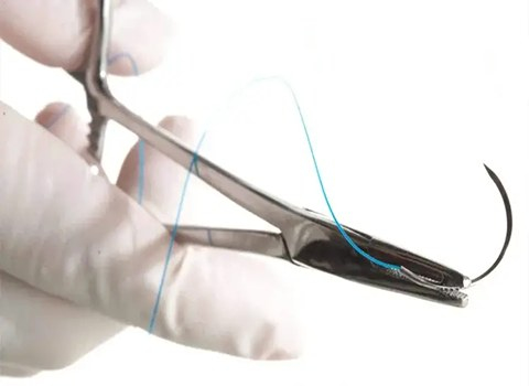 تصویر 4 از نخ پلی استر جراحی یک محصول تخصصی با کیفیت بالا