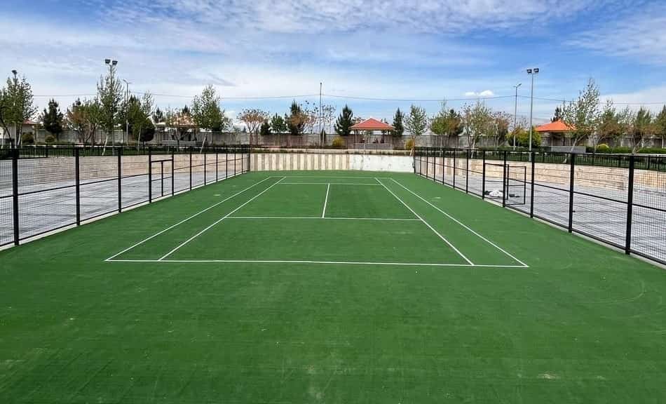 تصویر 3 از چمن مصنوعی تنیس برای زمین های استاندارد