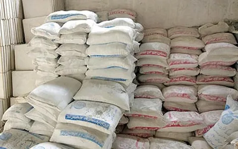 تصویر 1 از گونی گچ با کیفیت مناسب انبار و حمل و نقل