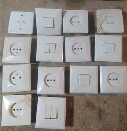 تصویر 1 از انواع کلید و پریز نوستالژی با طراحی زیبا