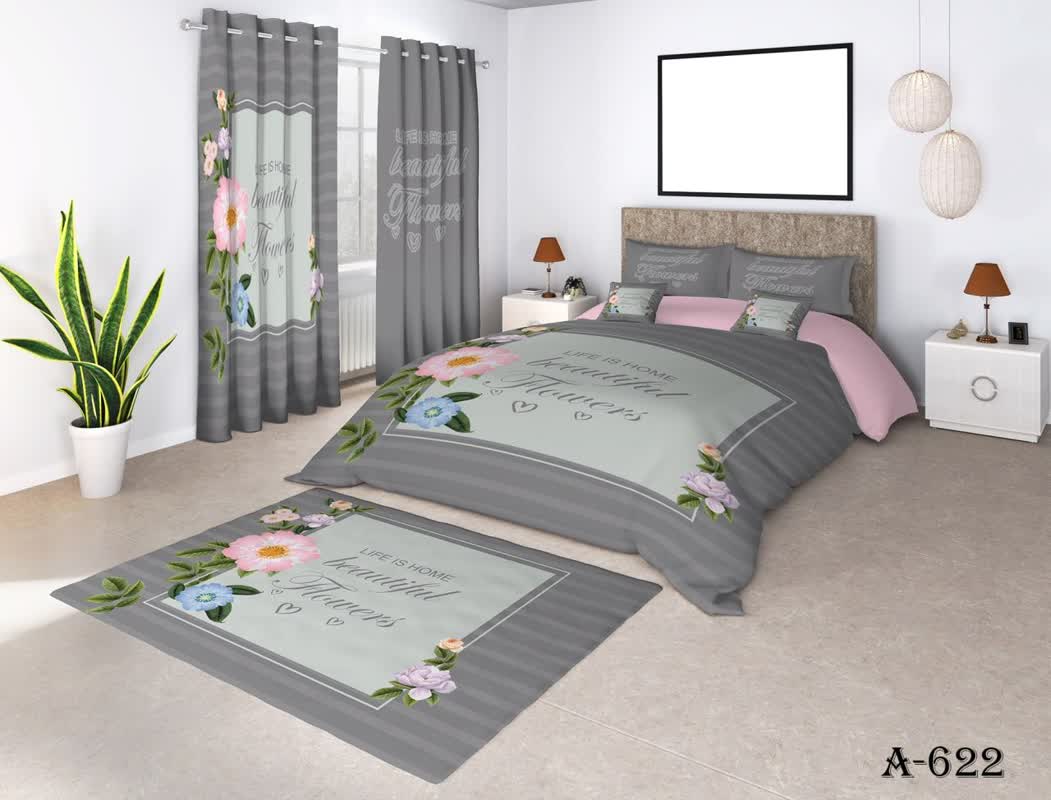 تصویر 3 از روتختی پنبه پینترستی لطیف و راحت مناسب خواب عمیق و آرام