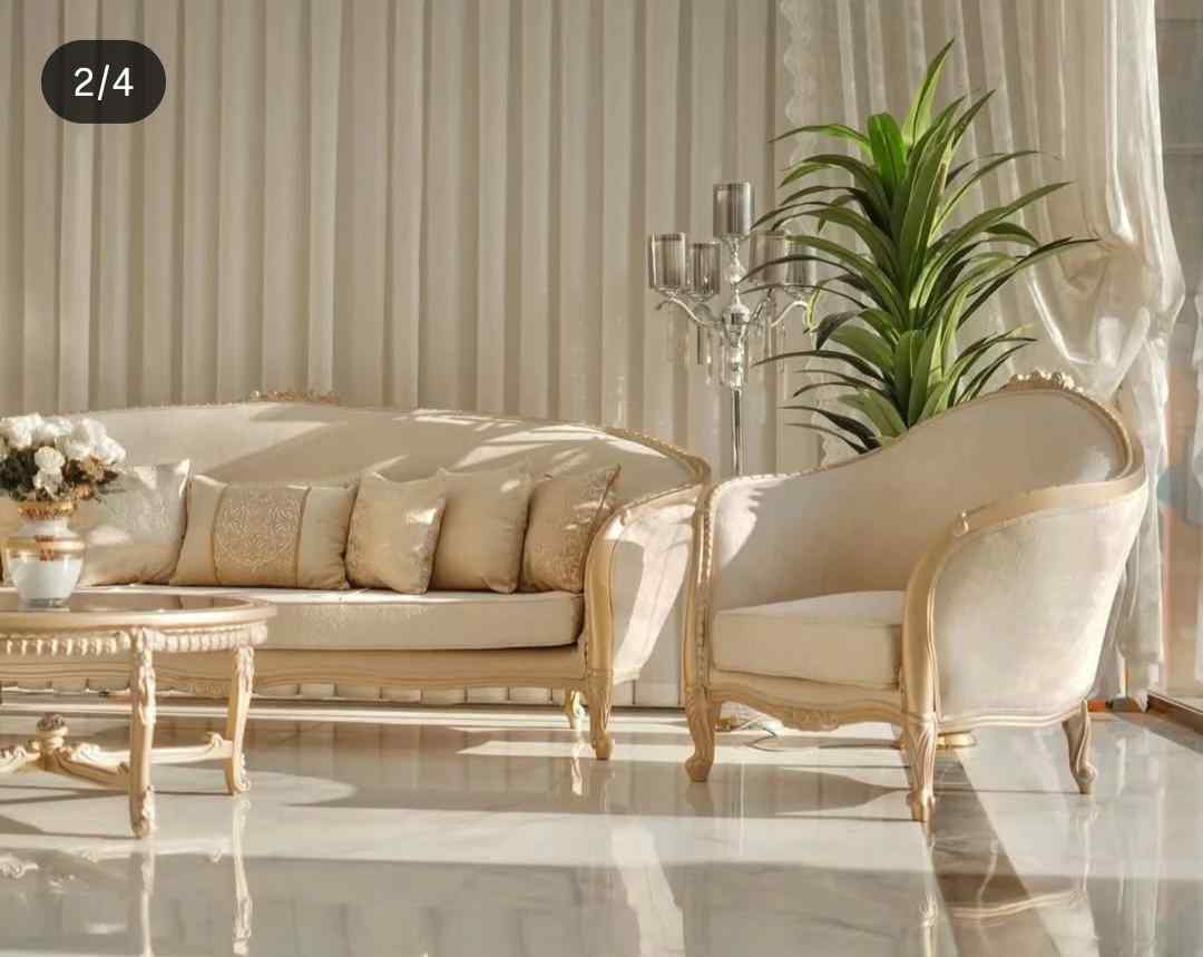 تصویر 3 از قيمت مبلمان کلاسیک لوئیز با کیفیت ارزان + خرید عمده