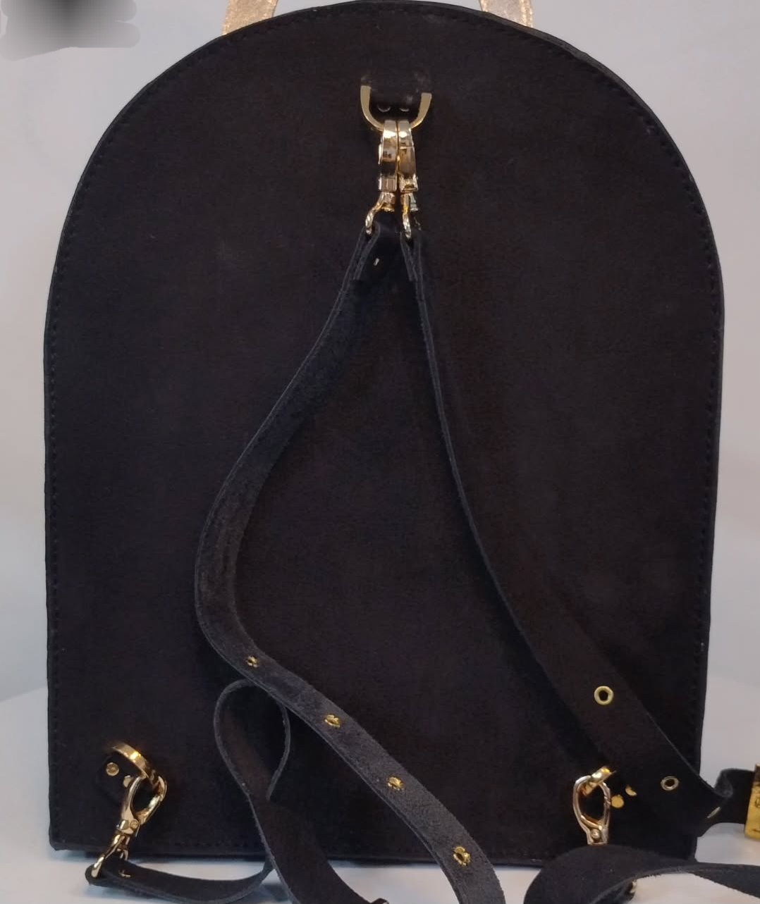 تصویر 2 از کیف کوله زنانه چرم دستدوز با قیمت استثنایی