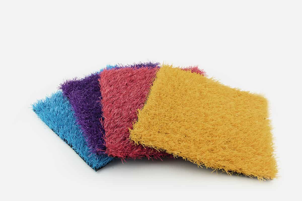 تصویر 1 از چمن مصنوعی رنگی برای طراحی های خلاقانه