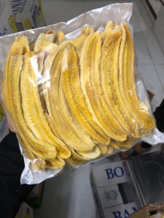 تصویر 1 از انواع میوه خشک موز فرآوری شده بدون مواد افزودنی