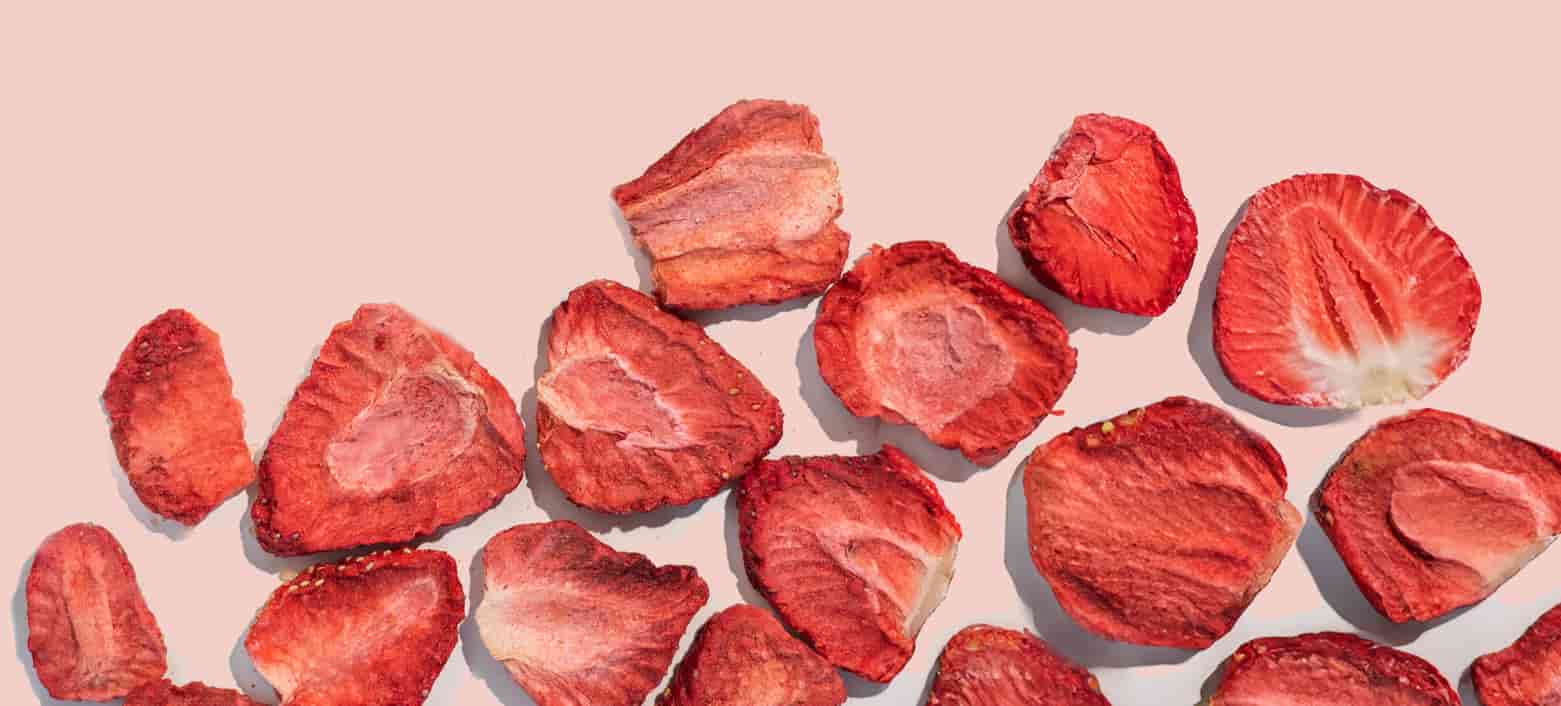 تصویر 2 از توت فرنگی خشک با کمترین میزان شکر افزوده