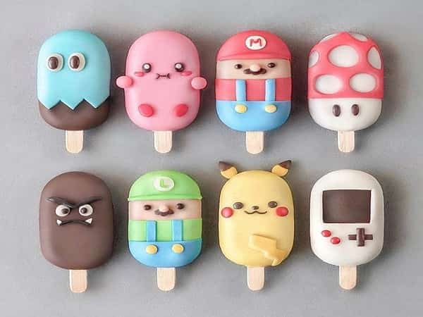 تصویر 3 از بستنی خشک عروسکی طراحی‌ فانتزی تک‌ بسته