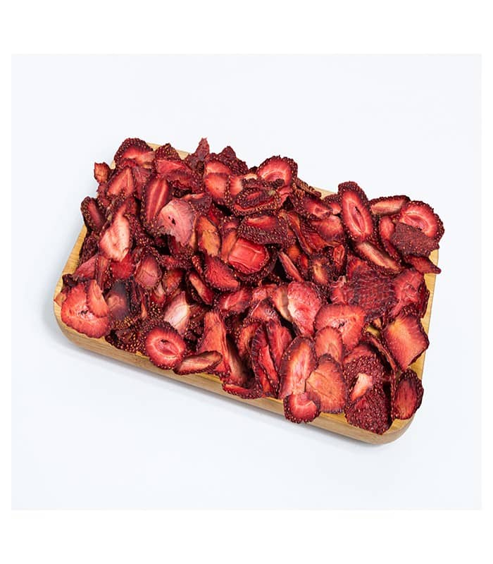 تصویر 3 از میوه خشک توت فرنگی ممتاز با ماندگاری طولانی و ظاهر یکدست