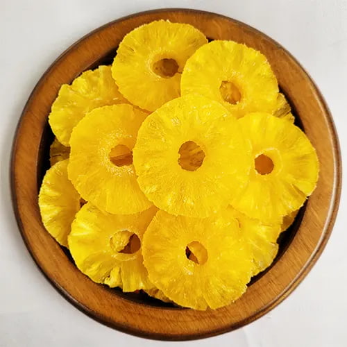 تصویر 1 از میوه خشک آناناس حرارتی با طعم استثنایی و خواص طبیعی حفظ شده