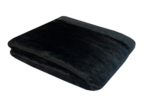 تصویر 4 از پتو گلبافت مشکی با رنگ بندی متنوع و ثابت