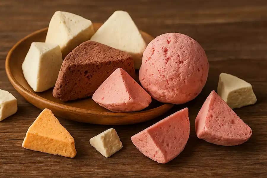 تصویر 2 از بستنی خشک فریز در بسته بندی های مختلف