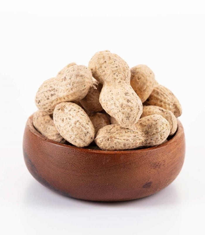 تصویر 2 از بادام زمینی با پوست خام گزینه ای سالم و طبیعی