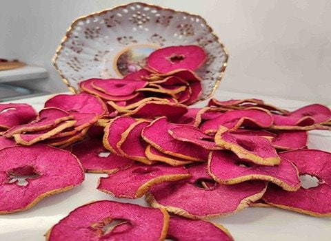 تصویر 2 از میوه خشک سیب لبوی نرم و خوش خوراک برای مصرف مستقیم