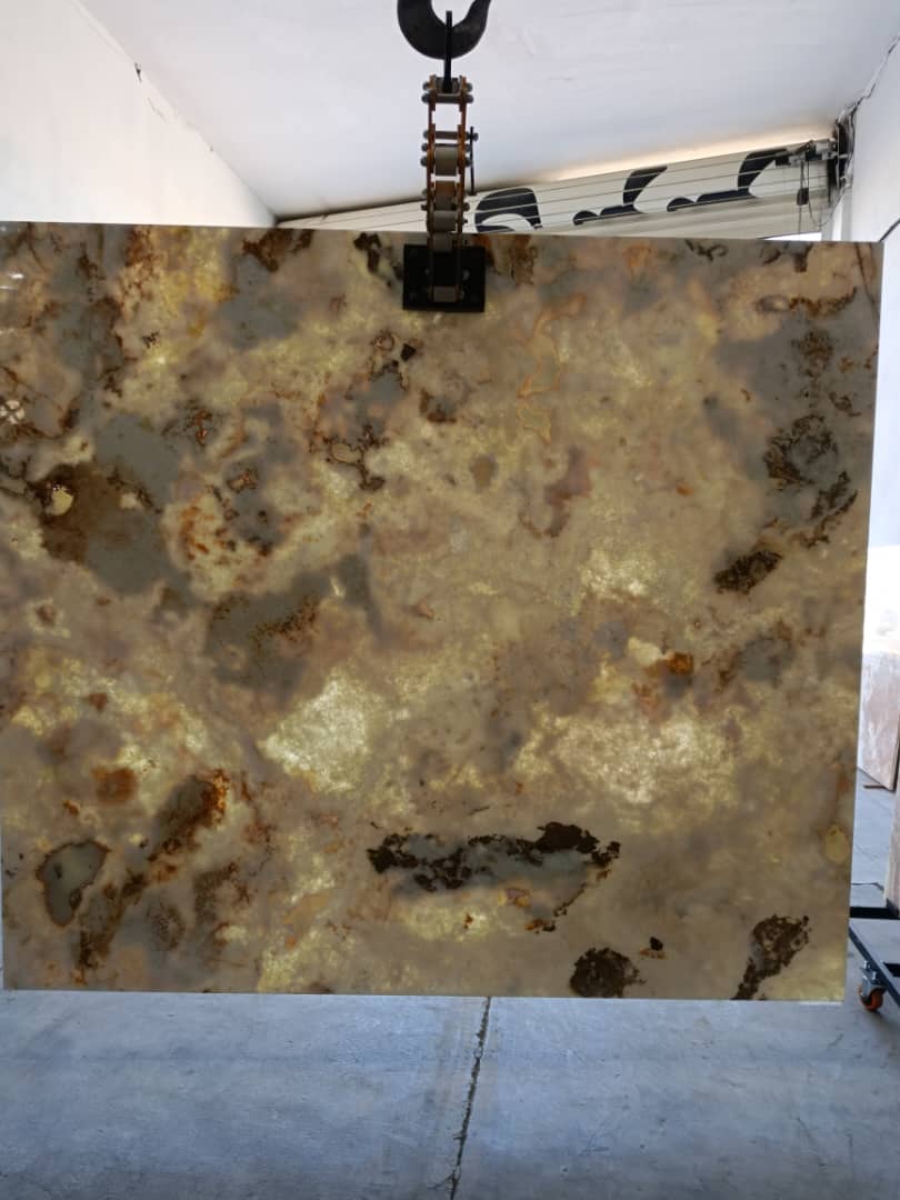 فروش ویژه سنگ اسلب مرمر اونیکس رنگی + شرایط استثنایی