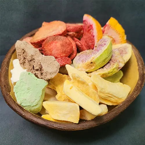 تصویر 4 از میکس میوه خشک پفکی آماده مصرف به عنوان میان وعده سالم