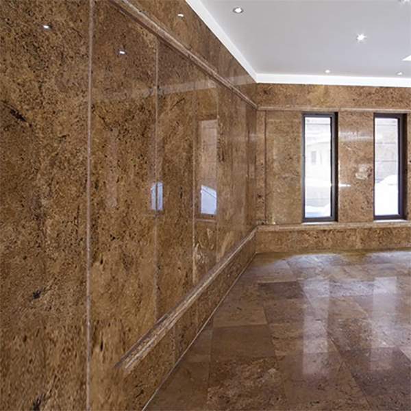 تصویر 4 از سنگ تراورتن دهشیر با ویژگی ضد لک