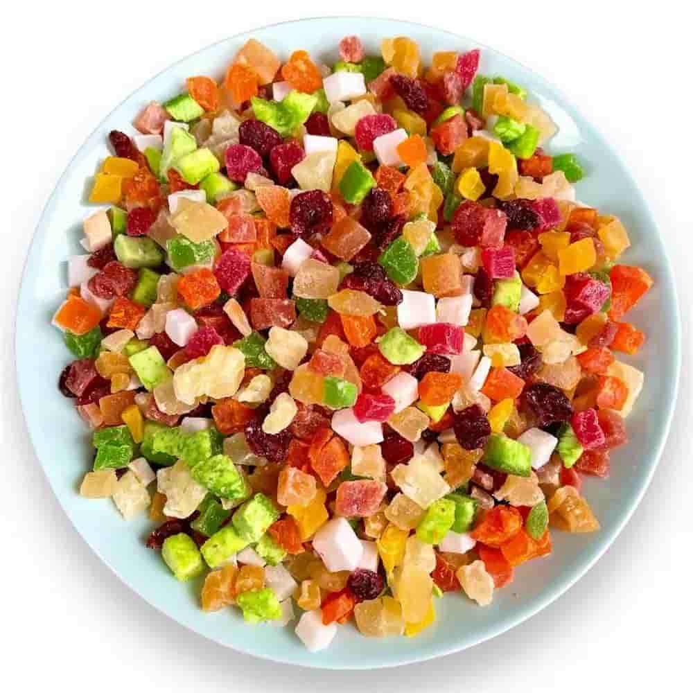 تصویر 1 از میوه خشک میکس حبه ای متنوع و سالم با بافت سبک و لطیف