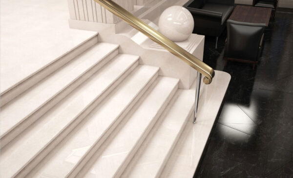 تصویر 2 از سنگ مرمریت کرم آرک بافت یکنواخت روشن برای فضا های داخلی