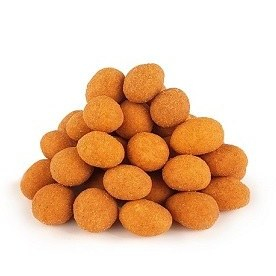 تصویر 1 از بادام زمینی روکش دار باربیکیو با طعم دودی و لذیذ