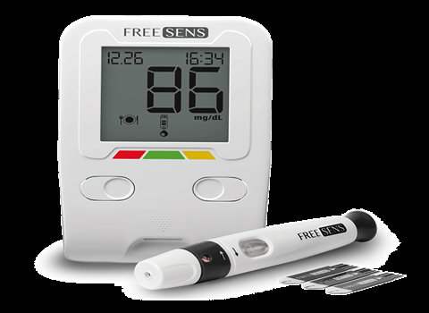تصویر 2 از دستگاه قند خون فری سنس مناسب افراد دیابتی