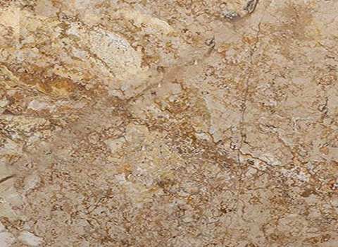 تصویر 2 از سنگ تراورتن گردویی محصولی با رگه‌ های طبیعی و جلوه‌ ای زیبا برای نما