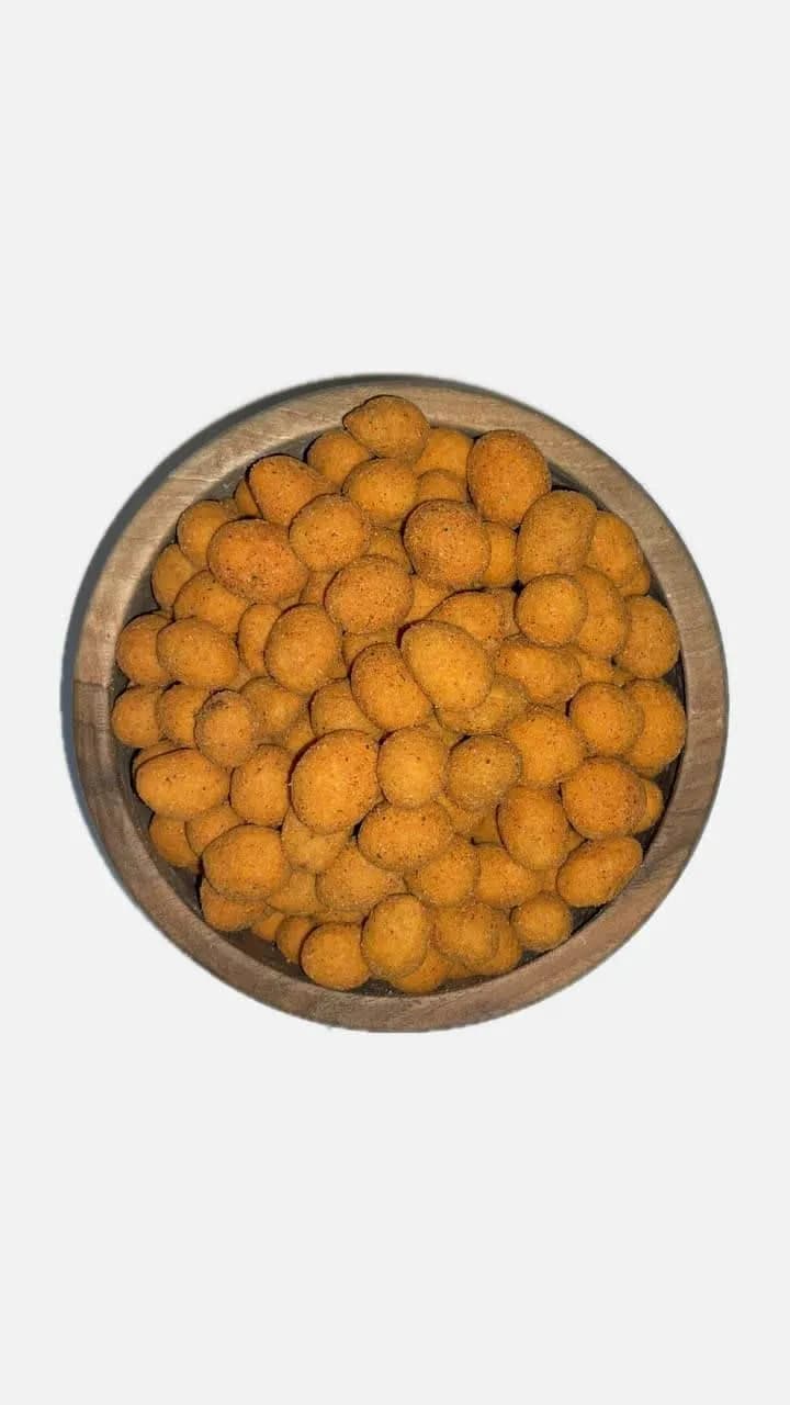 تصویر 2 از بادام زمینی روکش دار هالوپینو با طعم تند و لذیذ