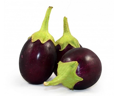 تصویر 3 از بادمجان مینیاتوری با ظاهر سالم و بدون لک