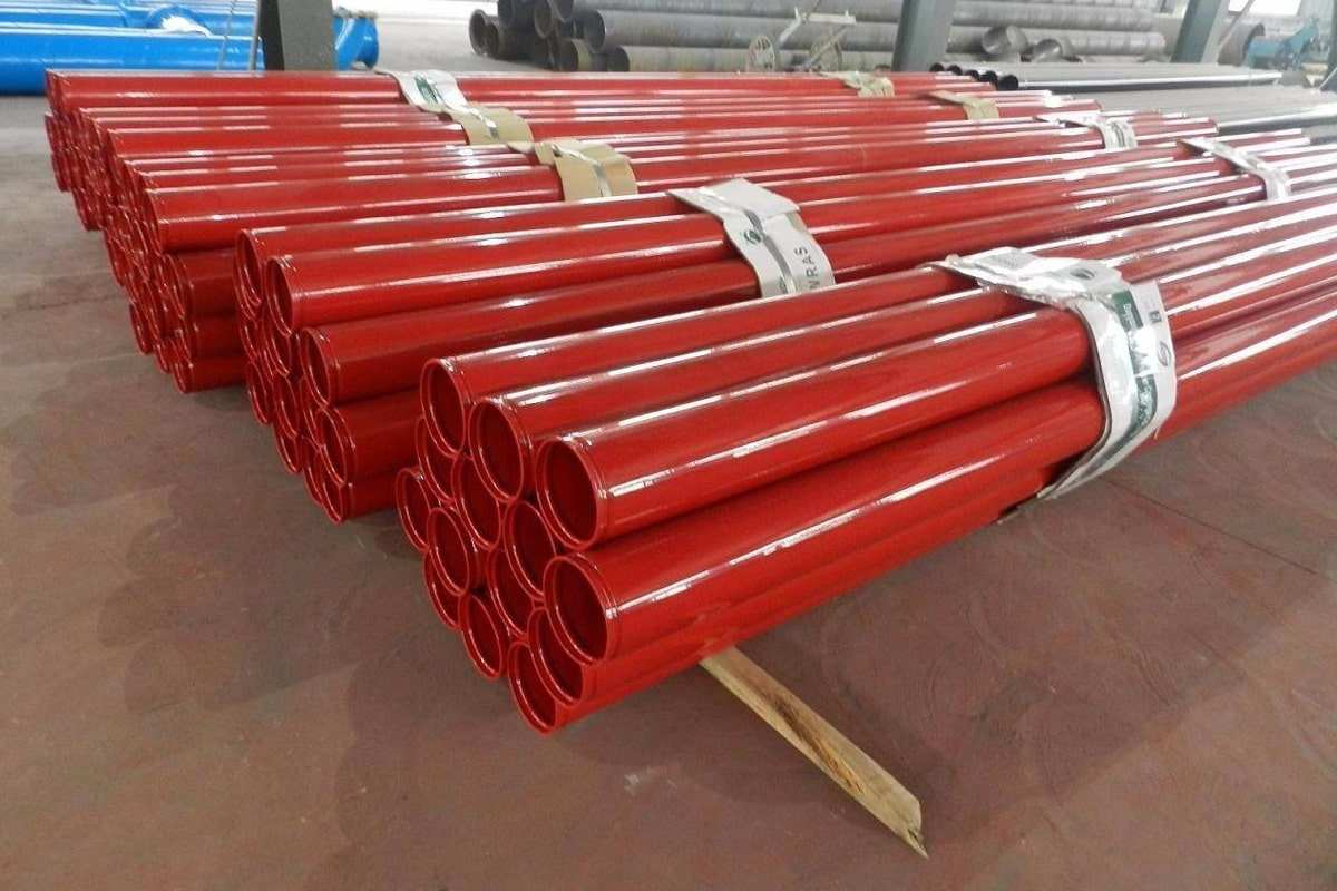 تصویر 2 از لوله گالوانیزه اتش نشانی با قابلیت نصب آسان