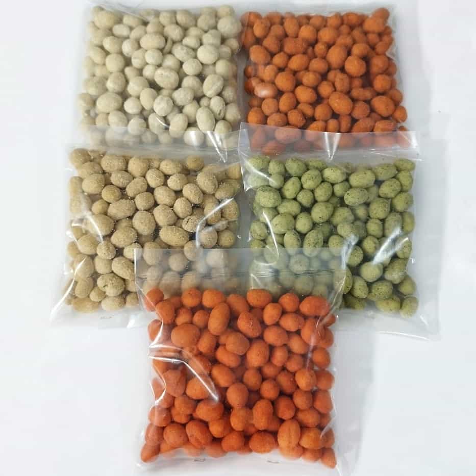 تصویر 1 از بادام زمینی روکش دار مخلوط تجربه ای لذیذ و جذاب