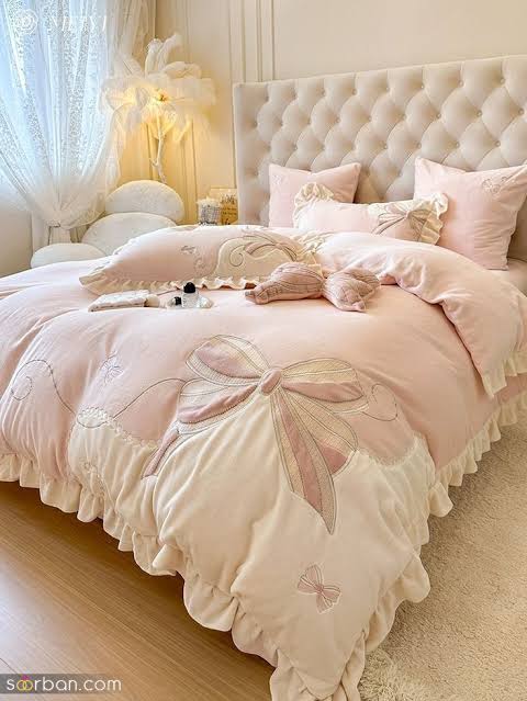 تصویر 4 از روتختی پنبه‌ دوزی دو نفره با دوخت محکم و طرح کلاسیک