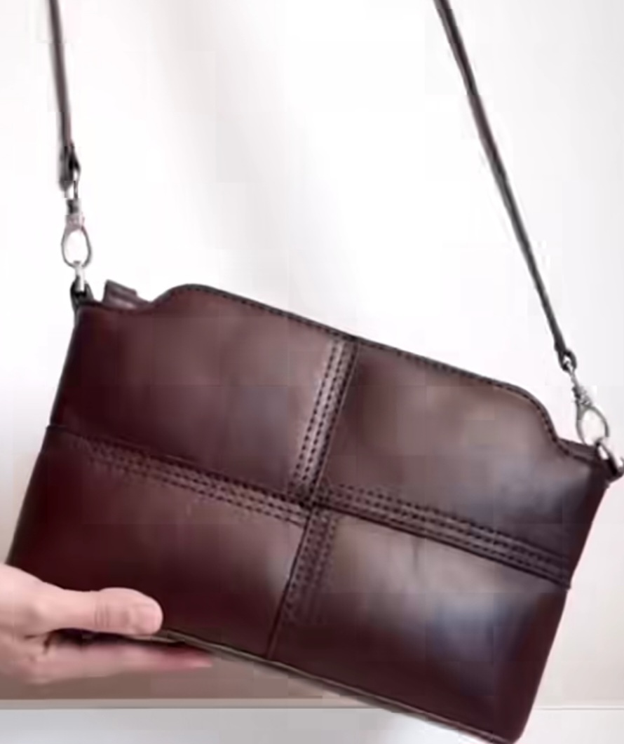 کیف دوشی زنانه چرم دستدوز در فروش عمده