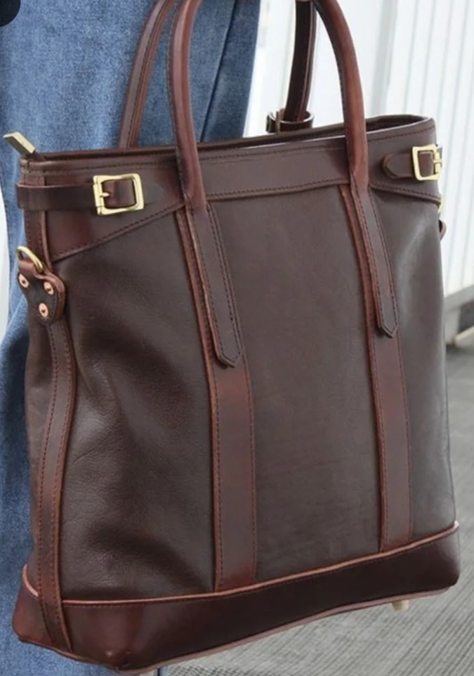 تصویر 1 از کیف دوشی زنانه چرم دستدوز در فروش فوق العاده