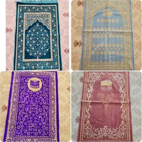 تصویر 1 از سجاده خوشگل گل‌ دار دست دوز نفیس