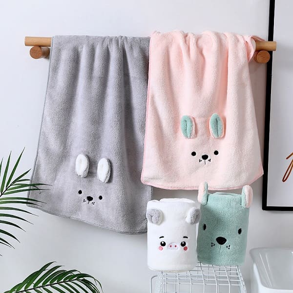 تصویر 3 از حوله دست وصورت زنانه پنبه ای سبک با قدرت جذب بالا