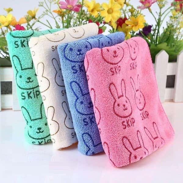 حوله دست وصورت زنانه پنبه ای سبک با قدرت جذب بالا